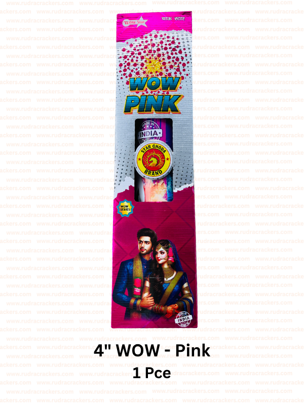 4" WOW - Pink